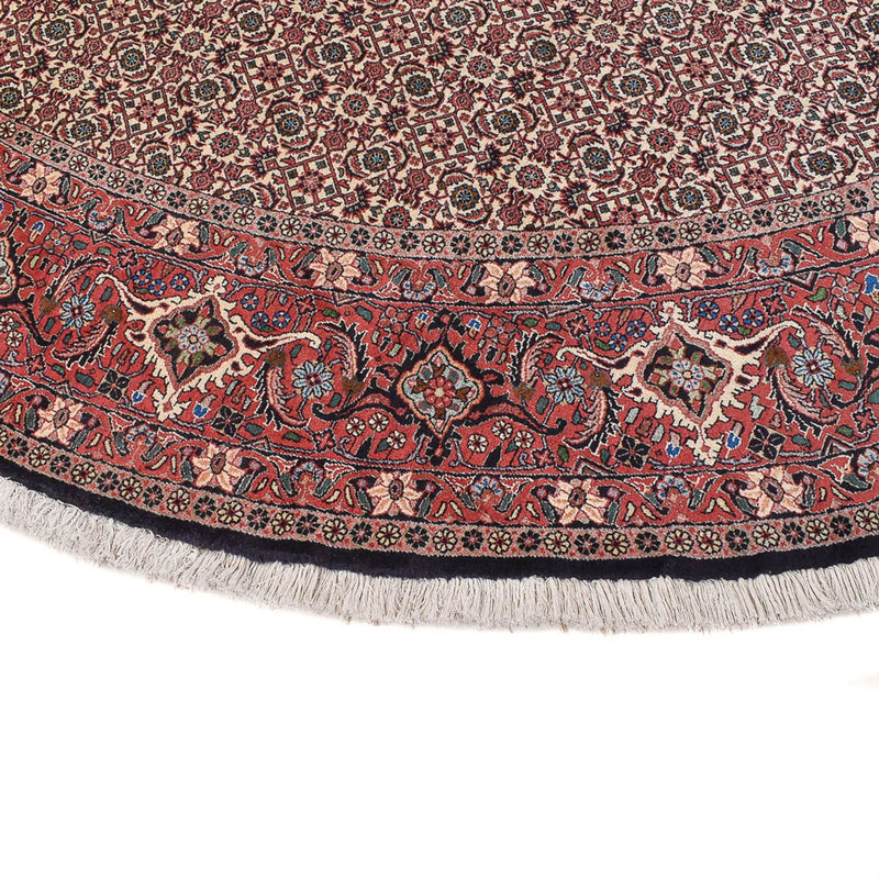Perserteppich - Bidjar rund  - 300 x 300 cm - hellrot