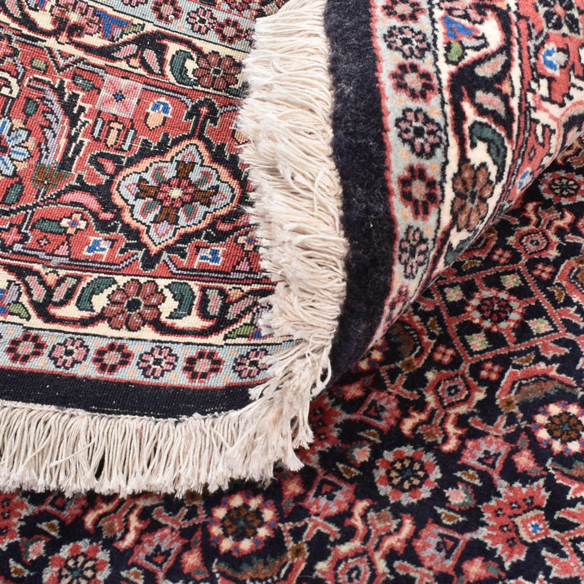 Perserteppich - Bidjar rund  - 200 x 200 cm - rost