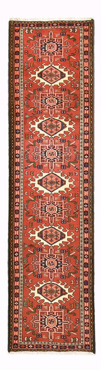 Tapis de couloir Tapis persan - Nomadic - 290 x 73 cm - rouge