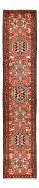 Tapis de couloir Tapis persan - Nomadic - 290 x 62 cm - rouge clair