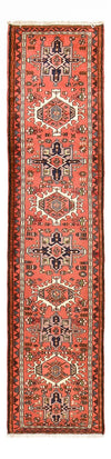 Qaraja Tapis 72x296cm - Tapis persan - Tapis de couloir / Rouge clair / 72 x 296 cm Tapis de couloir
