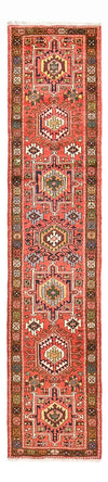 Qaraja Tapis 69x302cm - Tapis persan - Tapis de couloir / Rouille / 69 x 302 cm Tapis de couloir