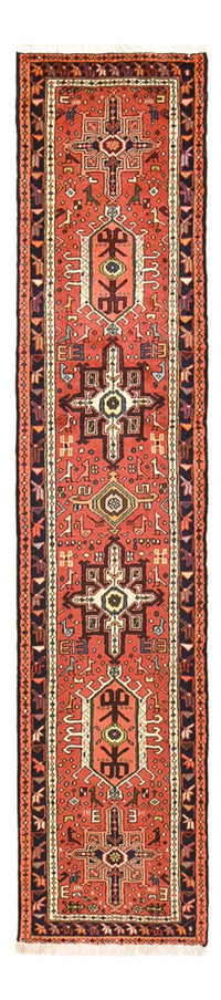 Tapis de couloir Tapis persan - Nomadic - 290 x 67 cm - rouge clair