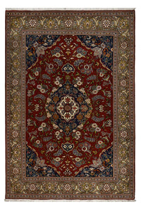 Tapis persan - Royal - 285 x 198 cm - rouge foncé