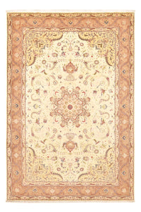 Tapis persan - Tabriz - Royal - 300 x 200 cm - beige clair