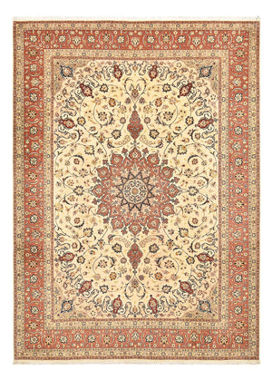 Perserteppich - Täbriz - Royal - 358 x 250 cm - hellbeige