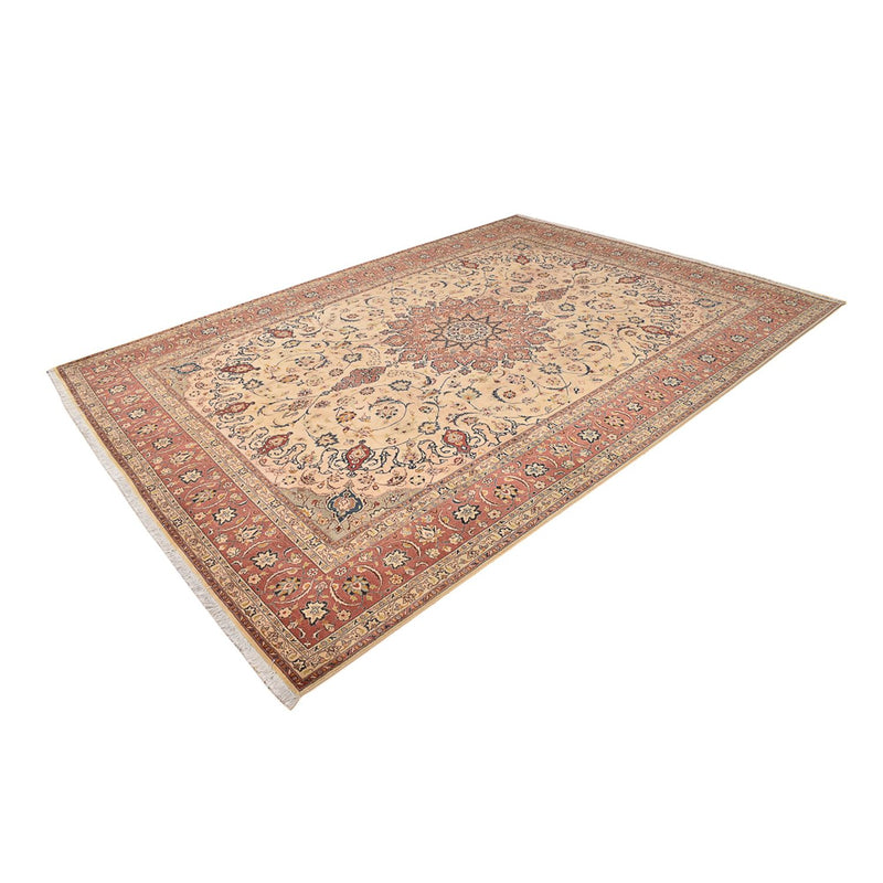 Perserteppich - Täbriz - Royal - 358 x 250 cm - hellbeige
