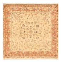 Tapis persan - Tabriz - Royal carré  - 207 x 202 cm - beige clair