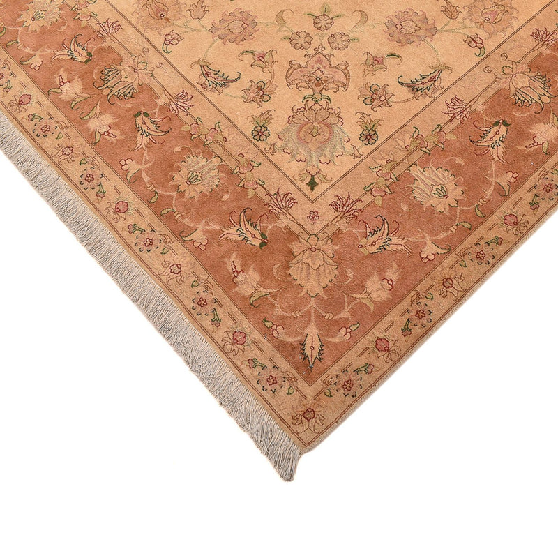 Perserteppich - Täbriz - Royal quadratisch  - 207 x 202 cm - hellbeige