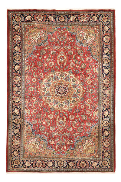Ghom Teppich 200x308cm - Perserteppich - rot