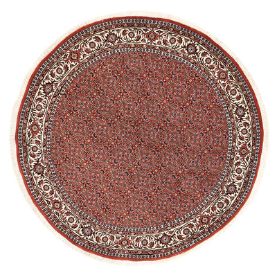 Perserteppich - Bidjar rund  - 155 x 155 cm - hellrot