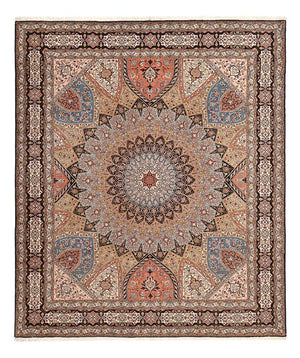 Perserteppich - Täbriz - Royal - 302 x 253 cm - mehrfarbig