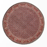 Tappeto Persero - Bidjar rotondo  - 300 x 300 cm - rosso scuro