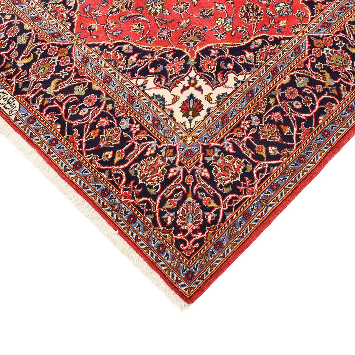 Perserteppich - Keshan - 228 x 142 cm - rot