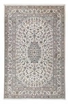 Tapis de Kashan Tapis 216x323cm - Tapis persan - gris clair - Rectangle / Gris clair / 216 x 323 cm Rectangle