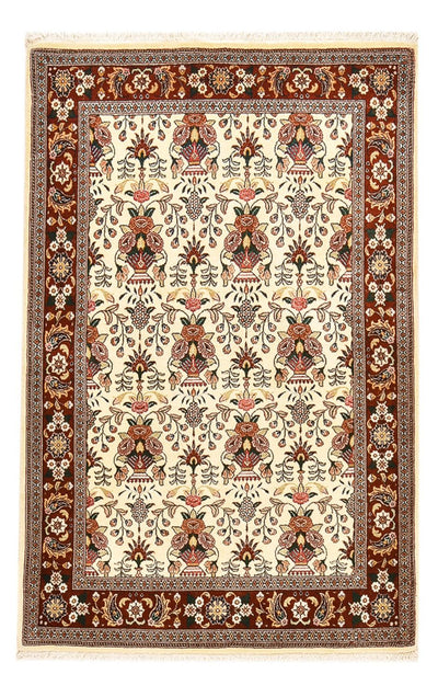 Sarough Teppich 107x162cm - Perserteppich - beige