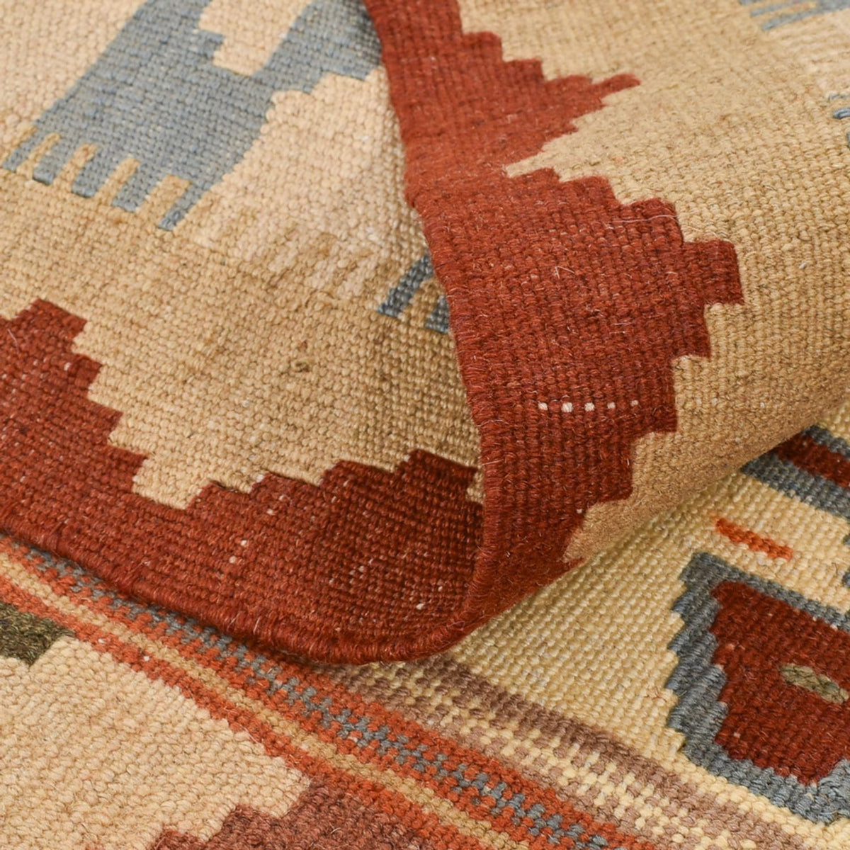 Kelim Teppich - Oriental - 147 x 110 cm - mehrfarbig