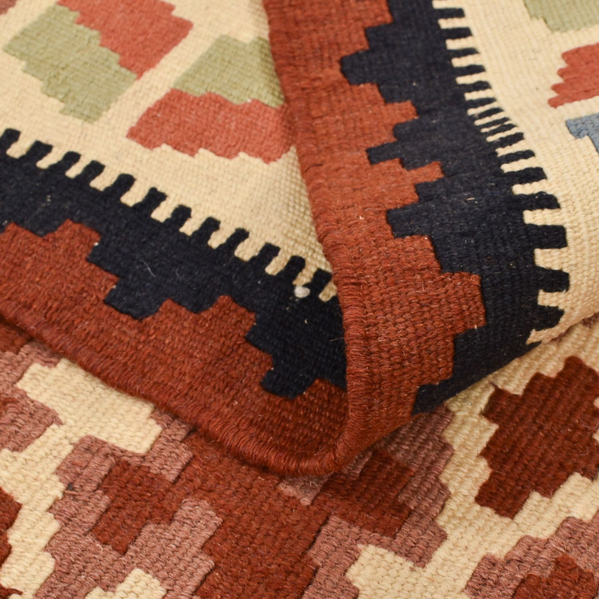 Kelim Teppich - Oriental - 145 x 105 cm - mehrfarbig