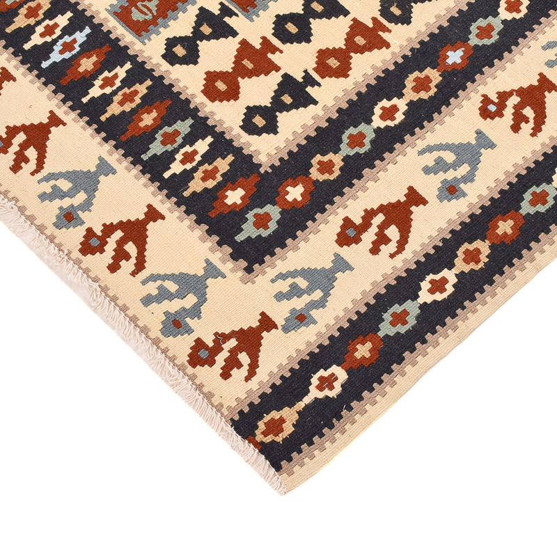 Kelim Teppich - Oriental - 145 x 111 cm - mehrfarbig