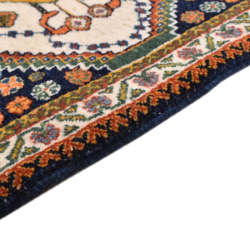 Gabbeh Teppich - Kaschkuli Perser - 60 x 35 cm - mehrfarbig