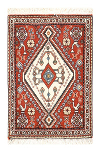 Tappeto Gabbeh - Kashkuli Persero - 60 x 35 cm - rosso
