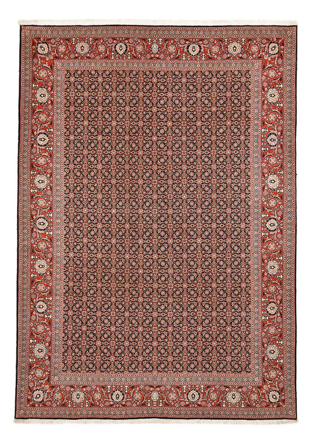 Perserteppich - Täbriz - Royal - 348 x 247 cm - rost
