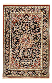 Tapis persan - Isfahan - Premium - 158 x 103 cm - bleu foncé