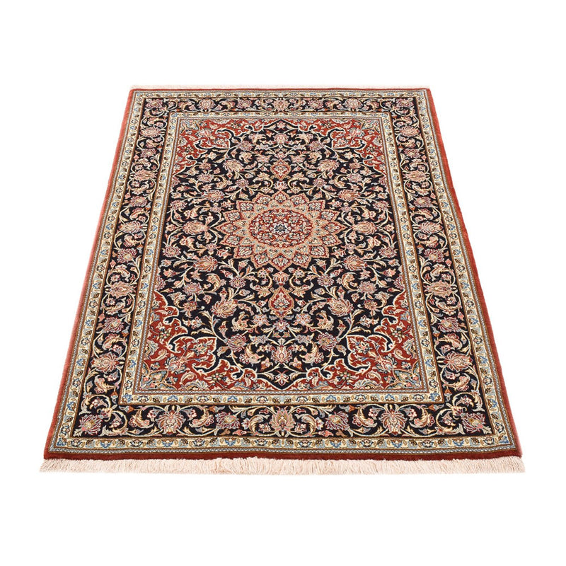 Perserteppich - Isfahan - Premium - 158 x 103 cm - dunkelblau