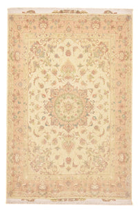 Tapis persan - Tabriz - Royal - 218 x 150 cm - beige