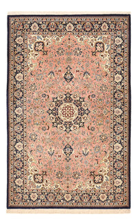 Tapis persan - Ghom - Royal - 216 x 135 cm - rouge clair