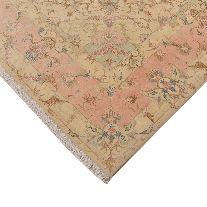 Perserteppich - Täbriz - Royal quadratisch  - 248 x 242 cm - hellbeige