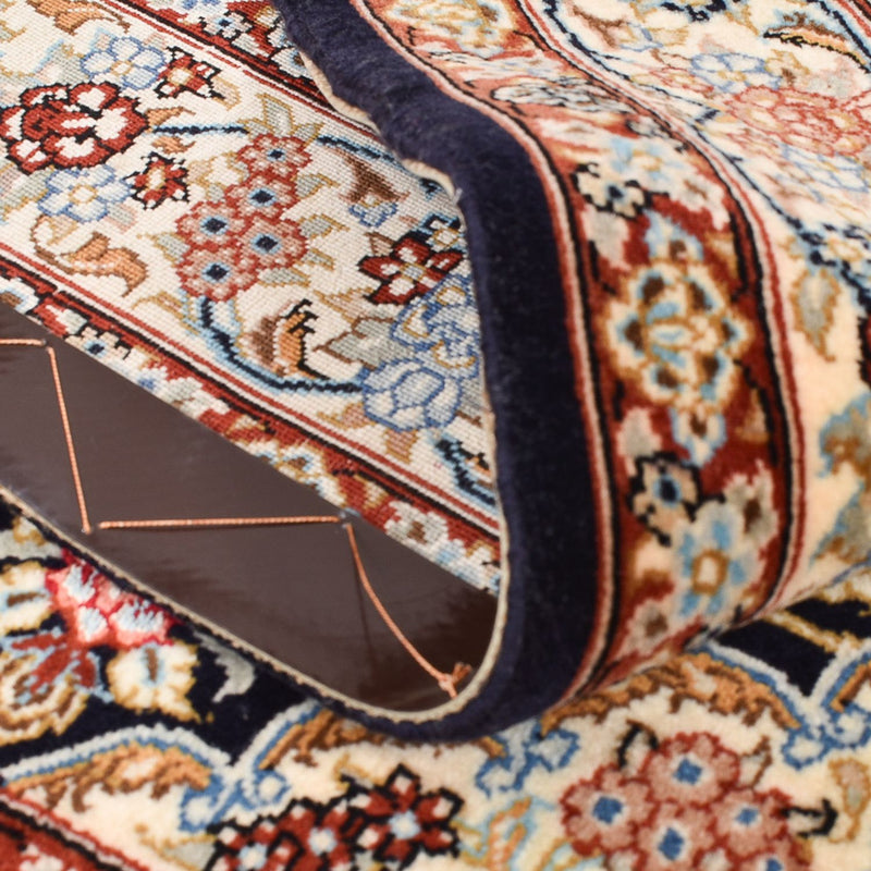 Perserteppich - Isfahan - Premium - 148 x 101 cm - dunkelblau