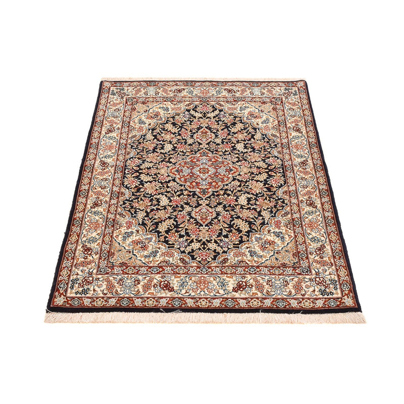 Perserteppich - Isfahan - Premium - 148 x 101 cm - dunkelblau