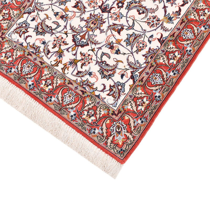 Läufer Perser - Isfahan - Premium - 190 x 70 cm - dunkelbeige