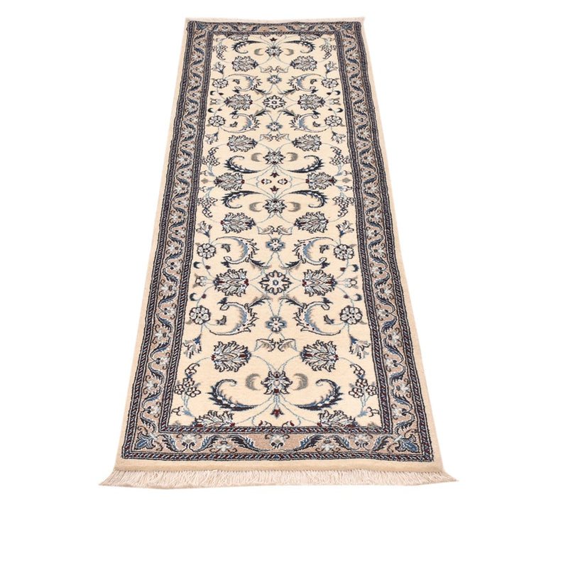 Läufer Perser - Nain - Royal - 202 x 58 cm - creme