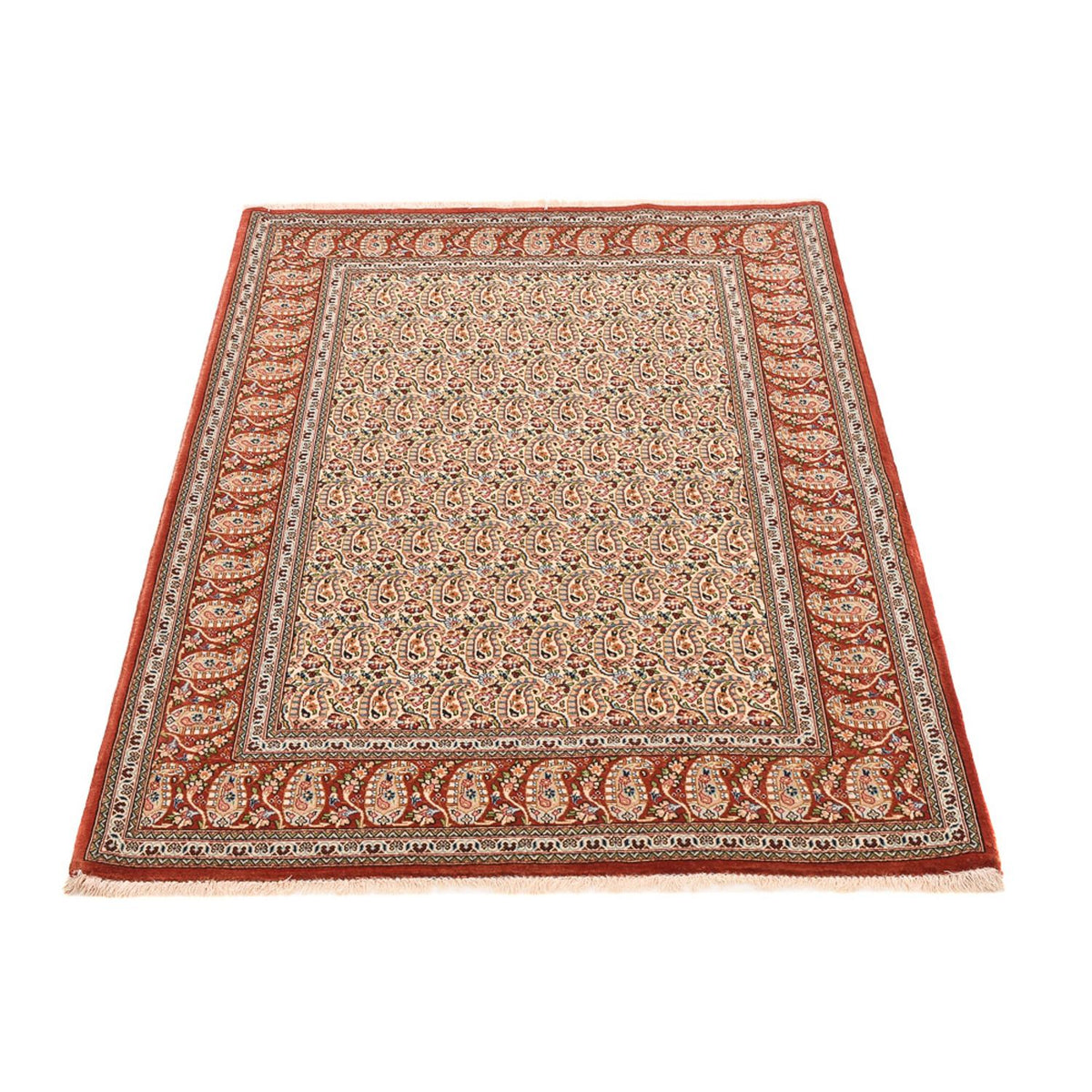 Perserteppich - Ghom - Royal - 150 x 105 cm - hellbeige