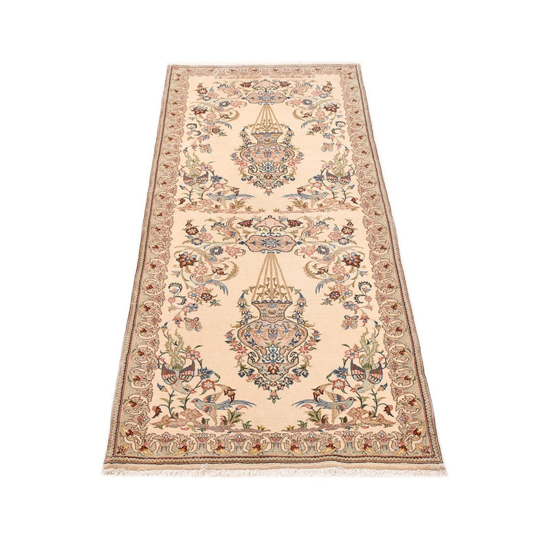Läufer Perser - Ghom - 193 x 77 cm - beige