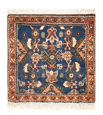 Gabbeh Teppich - Kaschkuli Perser - 57 x 40 cm - mehrfarbig