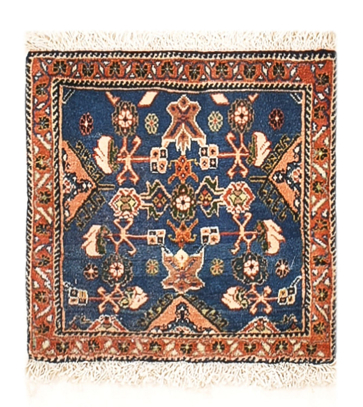 Gabbeh Teppich - Kaschkuli Perser - 57 x 40 cm - mehrfarbig