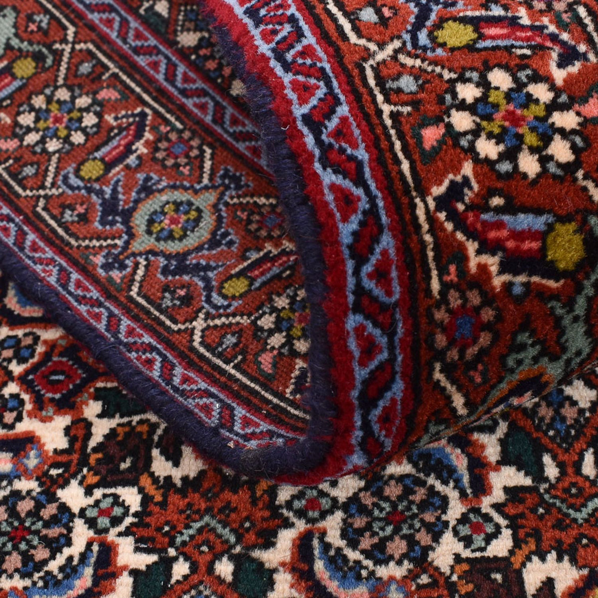 Läufer Perser - Bidjar - 392 x 76 cm - rost