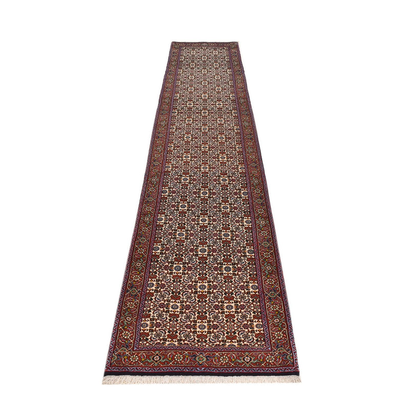 Läufer Perser - Bidjar - 392 x 76 cm - rost