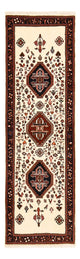 Läufer Gabbeh - Kaschkuli Perser - 205 x 65 cm - mehrfarbig