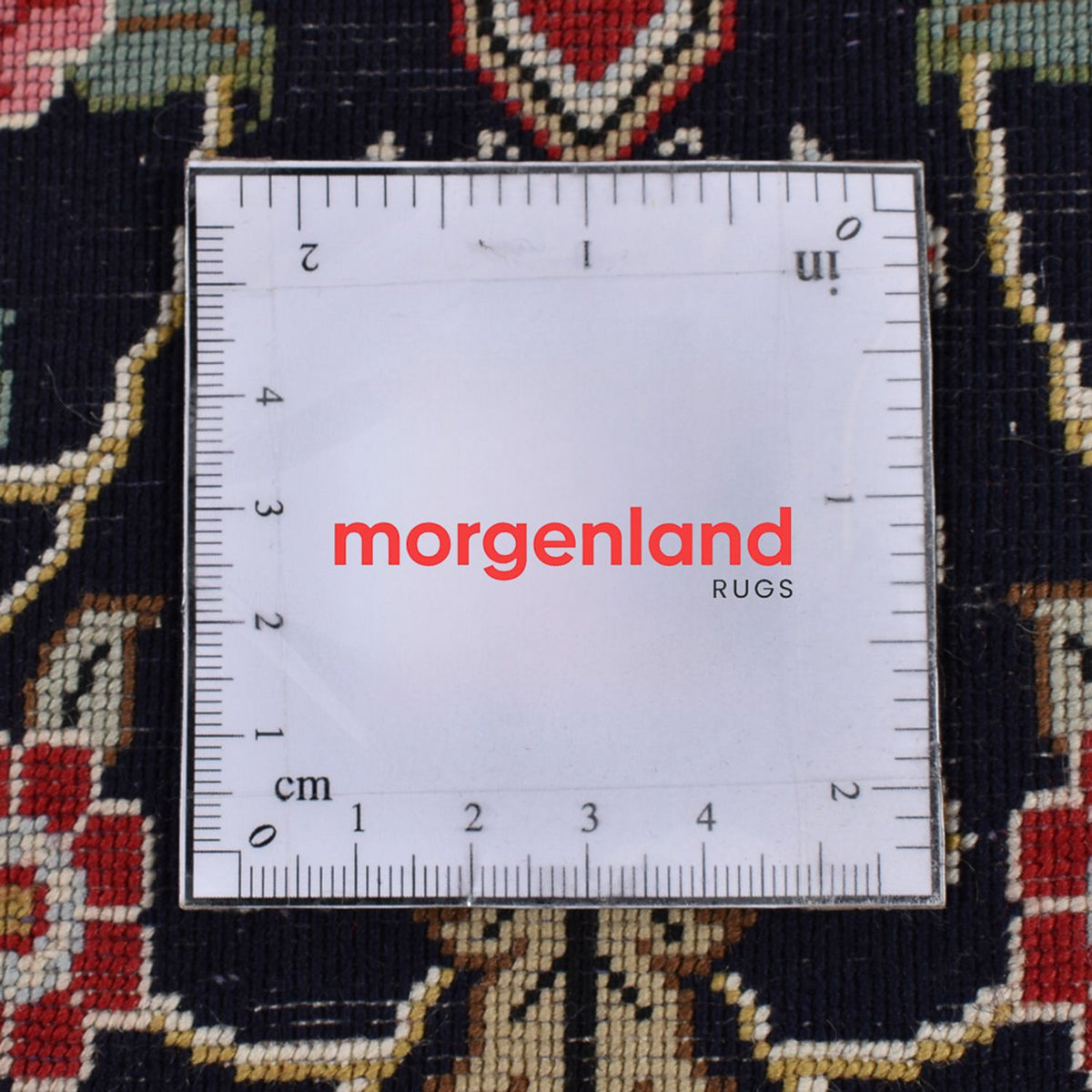 Läufer Perser - Ghom - Royal - 182 x 55 cm - dunkelblau