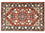 Perserteppich - Ghom - 104 x 68 cm - rot