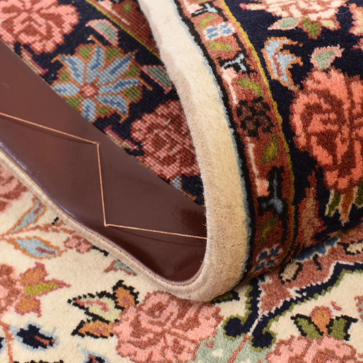 Perserteppich - Ghom - 120 x 70 cm - mehrfarbig