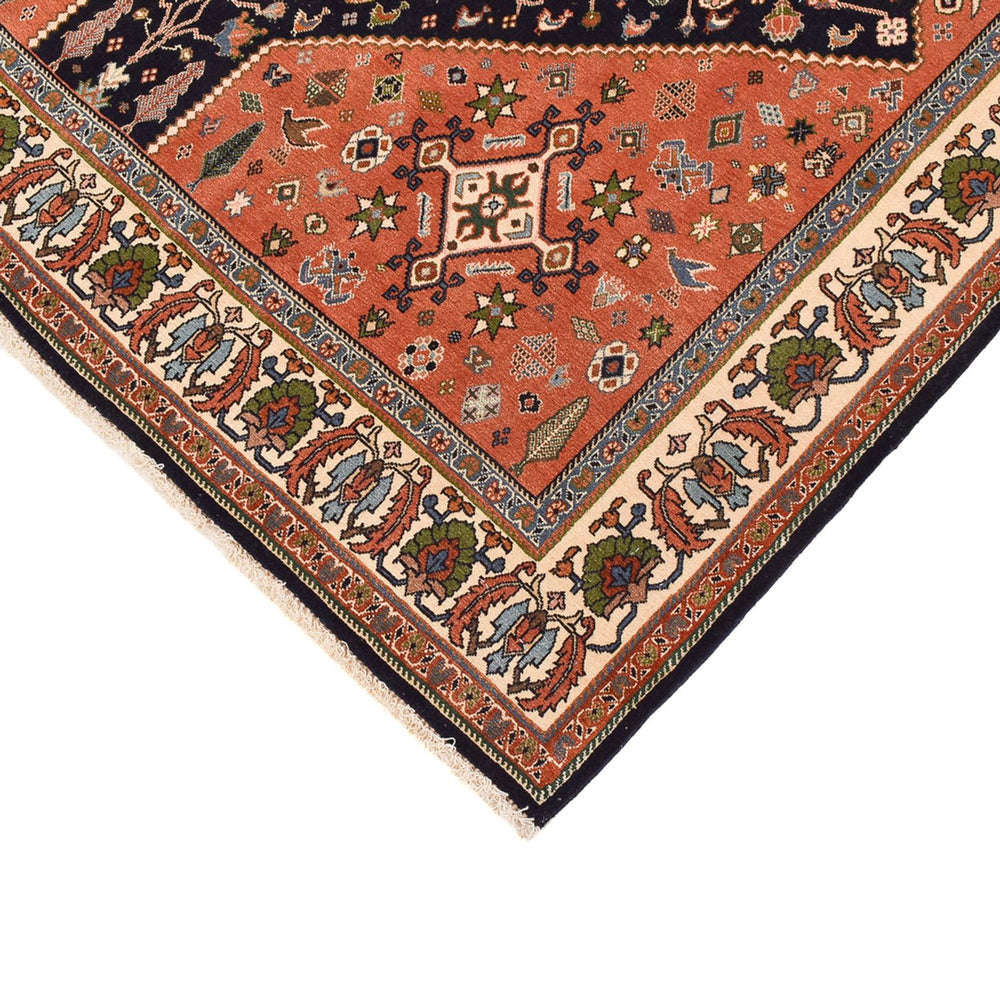 Gabbeh Teppich - Kaschkuli Perser - 233 x 169 cm - dunkelblau