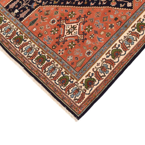 Gabbeh Teppich - Kaschkuli Perser - 233 x 169 cm - dunkelblau