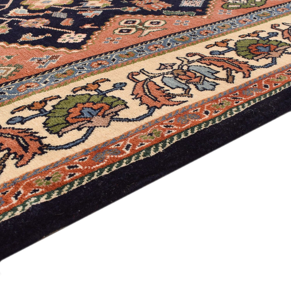 Gabbeh Teppich - Kaschkuli Perser - 233 x 169 cm - dunkelblau