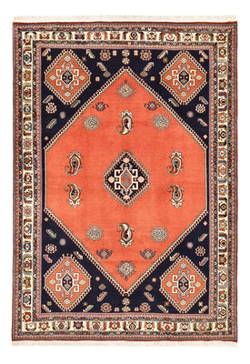 Gabbeh Teppich - Kaschkuli Perser - 245 x 168 cm - hellrot
