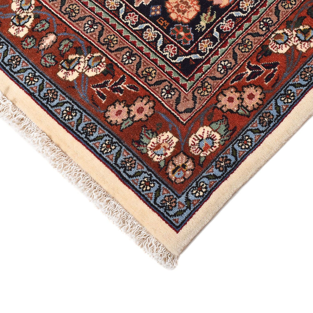 Gabbeh Teppich - Kaschkuli Perser - 218 x 150 cm - hellbeige